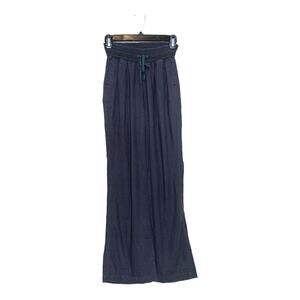 Kiss & Coy gray pull on wide legs casual pants size Small